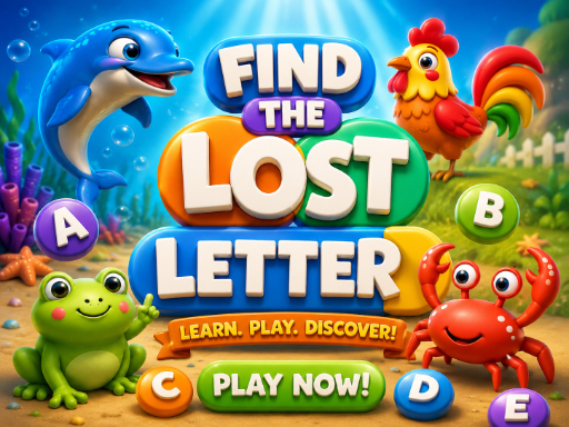 Trouvez La Lettre Perdue 3D