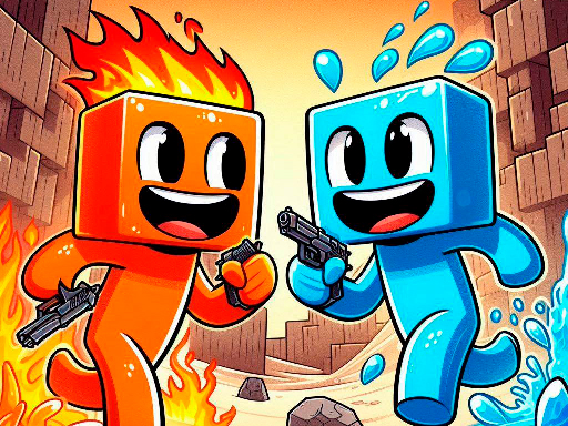 Blockman de feu et d’eau