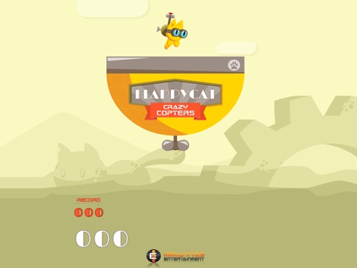 FlappyCat : Hélis fous