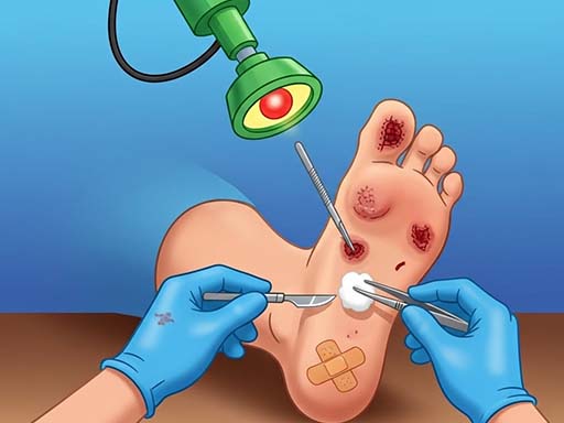Simulateur de Médecin des Pieds