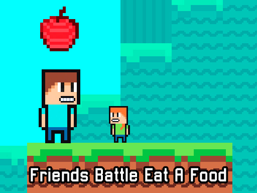 Amis en bataille : manger des aliments