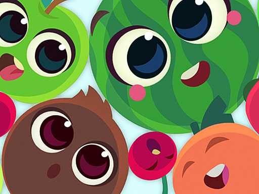 Fruits rigolos : fusionnez et rassemblez une pastèque