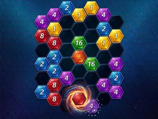 Casse-tête de fusion hexagonale
