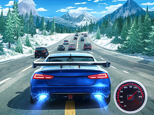 Jeux de course de voitures sur autoroute