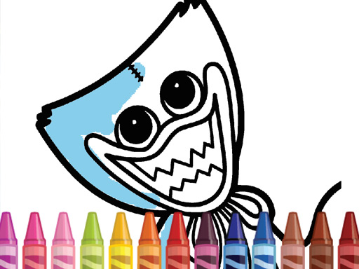 Coloriage de Huggy