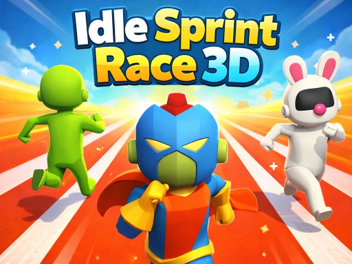 Course de Sprint Inactive 3D