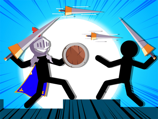 Combat de javelot
