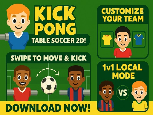 Kick Pong   Football de Table