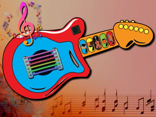 Temps de musique à la guitare pour enfants