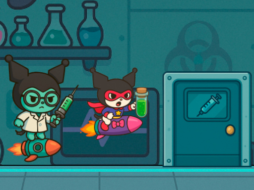 Évasion de Kitty Kuro au laboratoire
