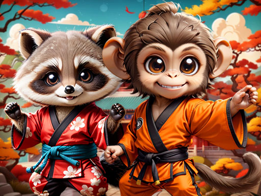 Kung Fu Petits Animaux