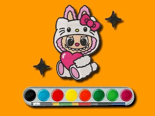 Aventure de Coloration de Labubu
