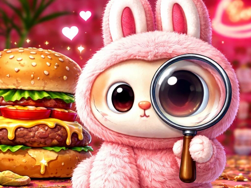 Labubu Burger Caché