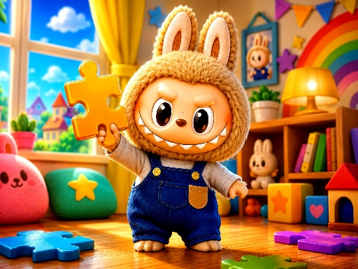 Temps de Puzzle Labubu