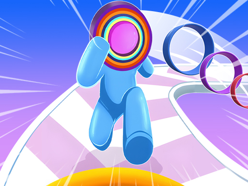 Layer Man 3D : Course et collecte
