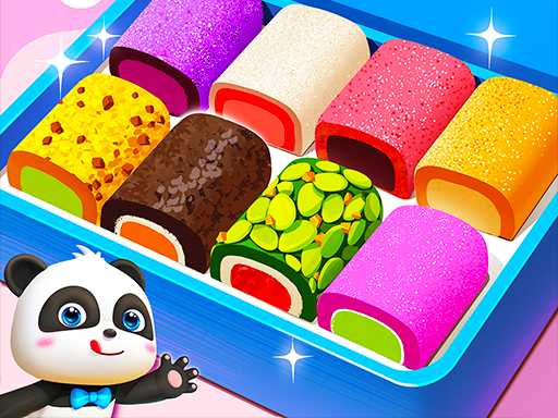 Boutique de bonbons du petit panda