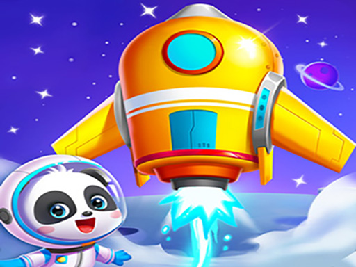 Le petit panda en voyage spatial