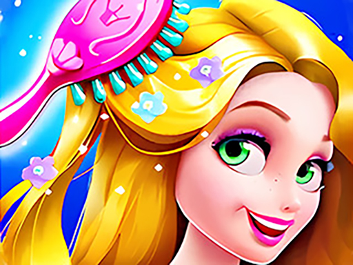 Salon de princesse aux cheveux longs
