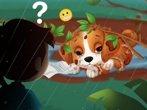 Sauvetage et soin de chiots perdus