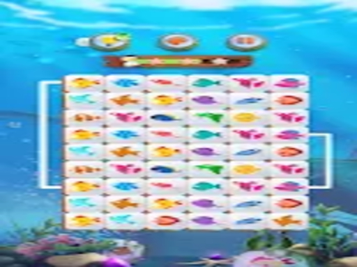 Mahjong Connect Monde des Poissons