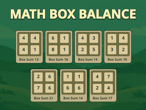 Équilibre de la Boîte Math