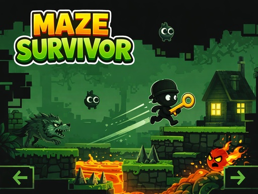 Survivant du Labyrinthe   Jeu de Plateforme Aventure