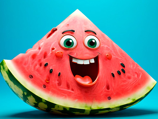 Fusion de fruits : Pliez la pastèque !
