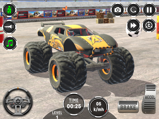 Jeu de Simulateur de Monster Truck