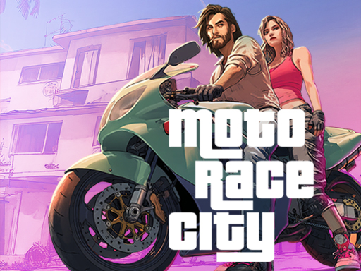 Course de Moto en Ville