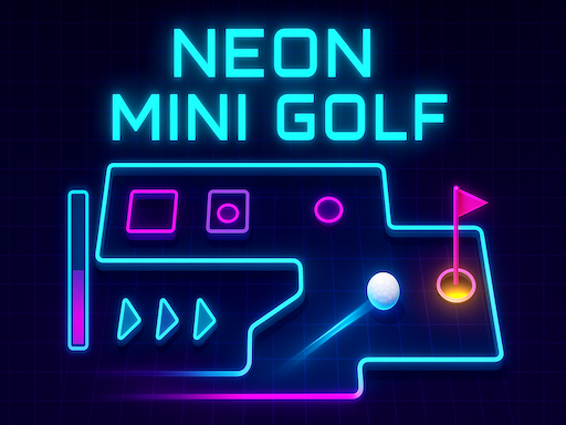 Mini-Golf Neon