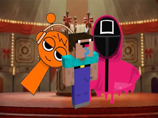 Nextbots dans Minecraft Squid Game Sprunki