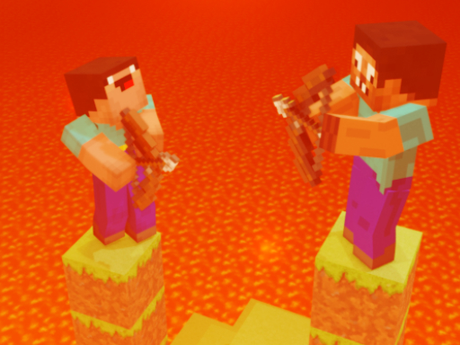 Noob contre Pro mais Archers Minecraft