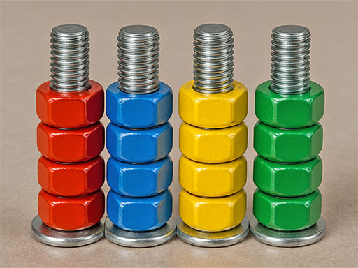 Jeu de Puzzle de Tri des Noix