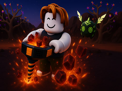 Obby : Creusez jusqu’au centre de la Terre