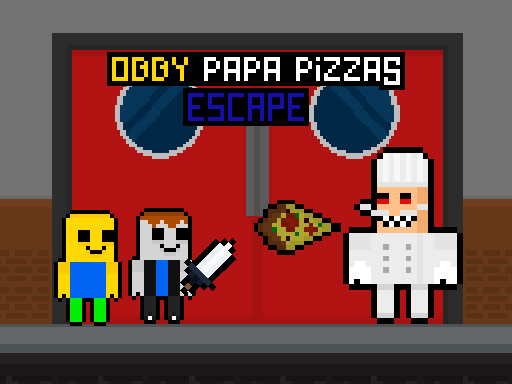 Évasion pizza d’Obby et Papa