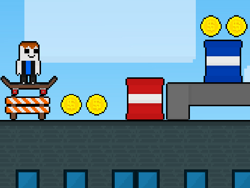 Obby Skate Toujours Parcours d’Obstacle