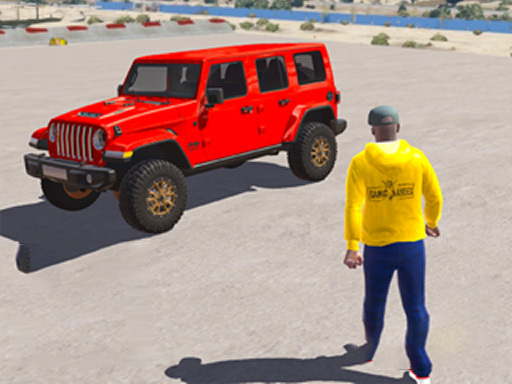 Jeu de conduite de Jeep hors route