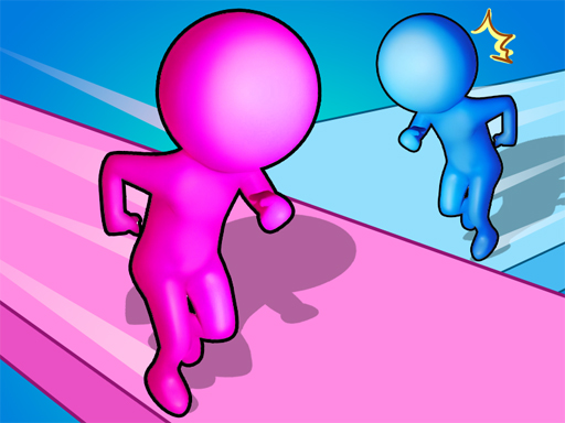 Course de Peinture 3D – Casse-tête de Couleurs