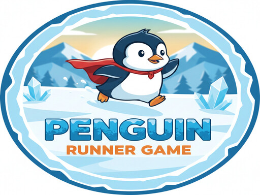 Jeu de Course de Pingouin