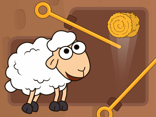 Puzzle de goupilles : Sauvez les moutons