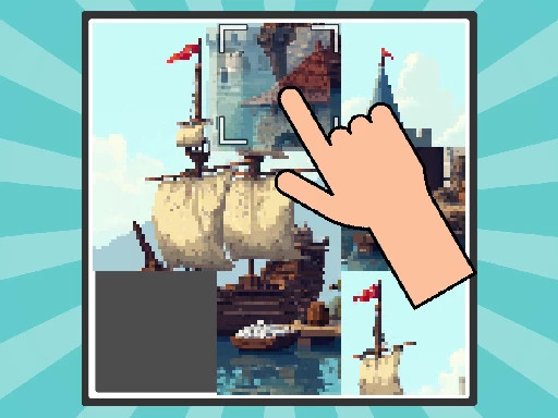 Puzzle à Glissière Pixel
