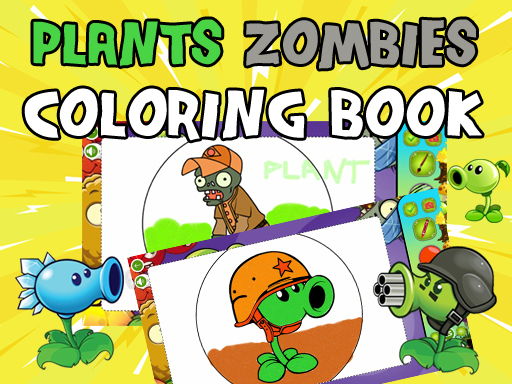 Coloriage Plantes contre Zombies