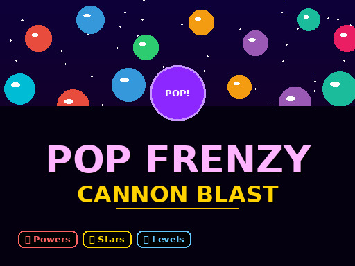 Frénésie de Pop : Tir de Canon