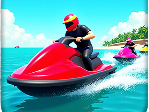 Jeu de Course de Bateaux à Moteur
