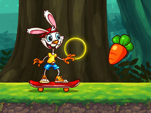 Jeu de Patinage de Lapin