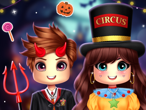 Fête costumée d’Halloween Roblox