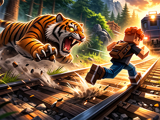 Fuir D’un Tigre Affamé