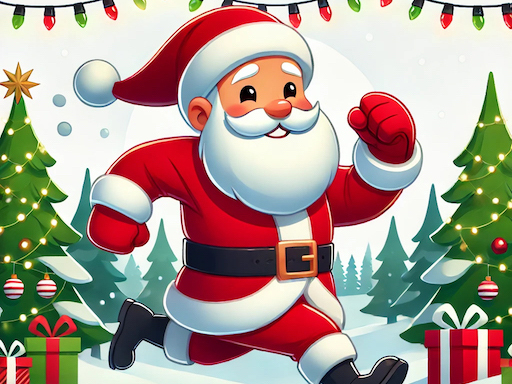 Course de Noël de Santa