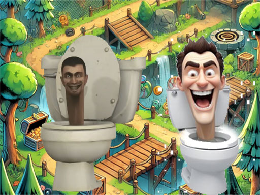Skibidi Toilet Traverse la Route
