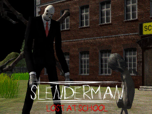Slenderman perdu à l’école